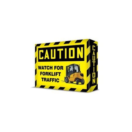 Accuform VISUAL EDGE SAFETY SIGN FORKLIFT EDM264 EDM264